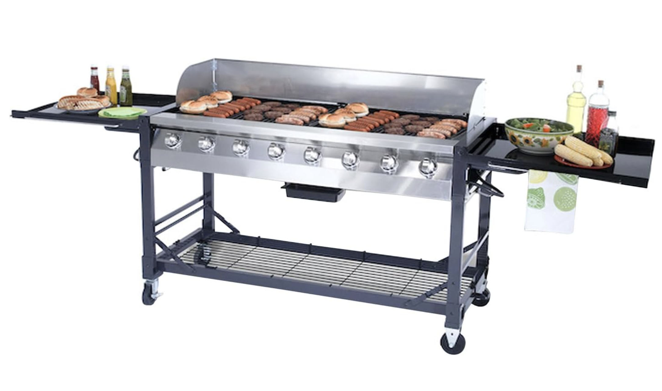 8-Burner Propane BBQ Grill