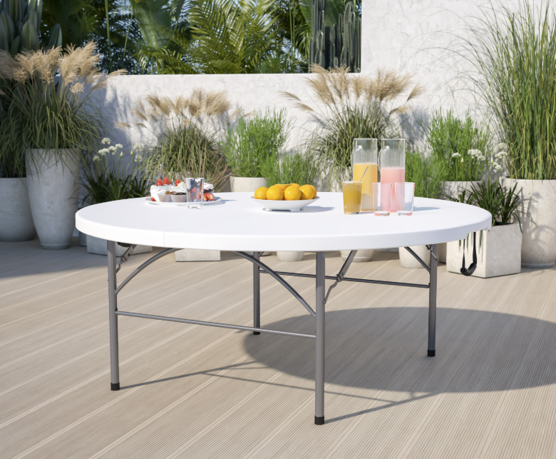 6ft Round Table